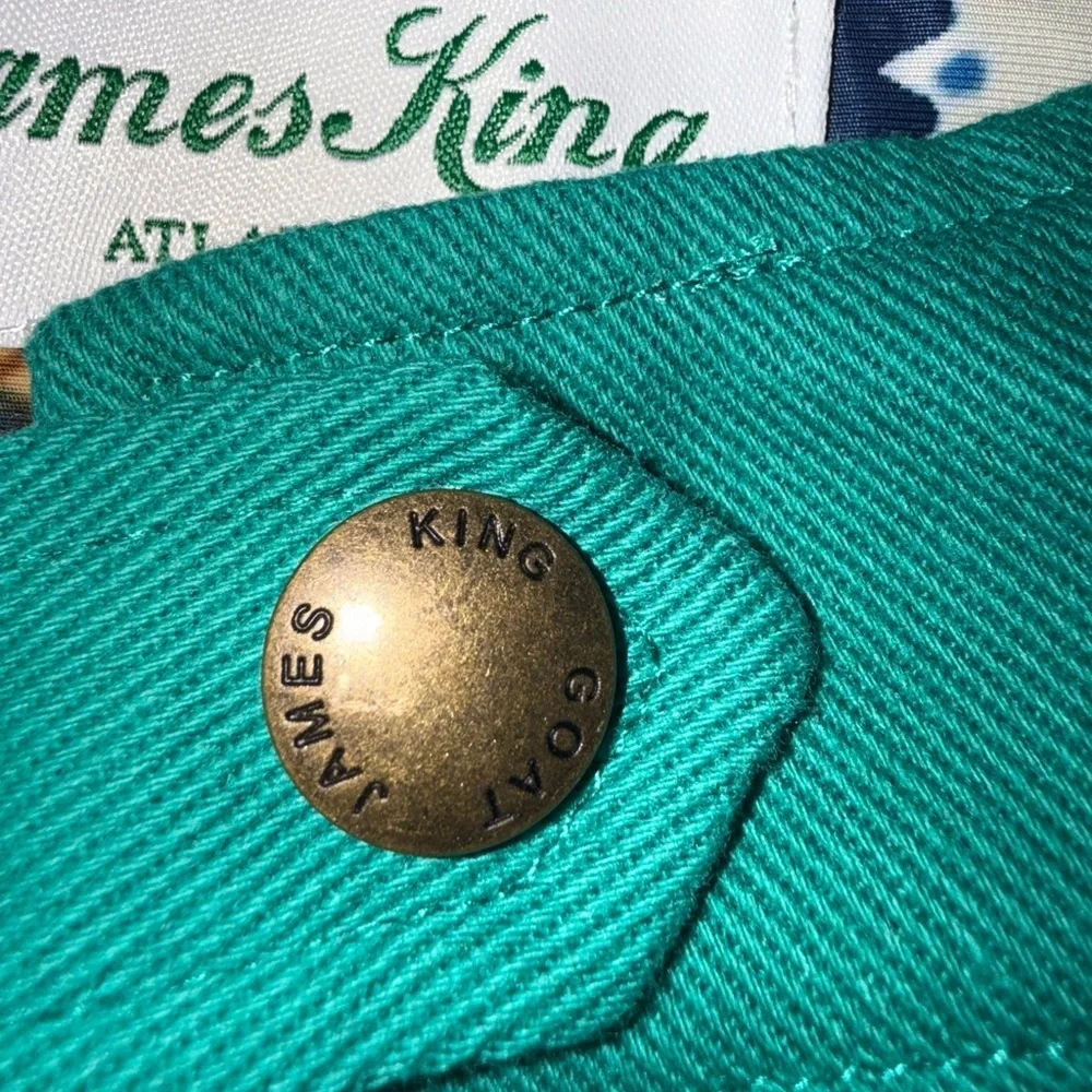 GOAT by James King Spring Twill Club Jacket Medium Excellent Condition $200 Orig - Picture 3 of 10